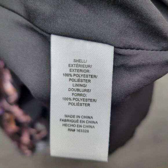 Atelier Dress Women's 4 Mauve Pink Black Quartz High Low NWT - Picture 9 of 12